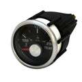 Faria Boat Temperature Gauge GBC017B - 2 Inch Silver Black