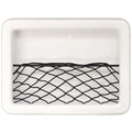 Blue Wave Boat Storage Pocket Panel 24300138 - White Plastic with Net