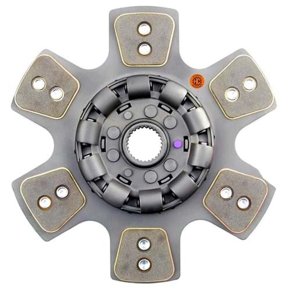 M528297 14" Transmission Disc,6 Pad,with 1-3/4" 27 Spline Hub-Fits Massey Ferguson