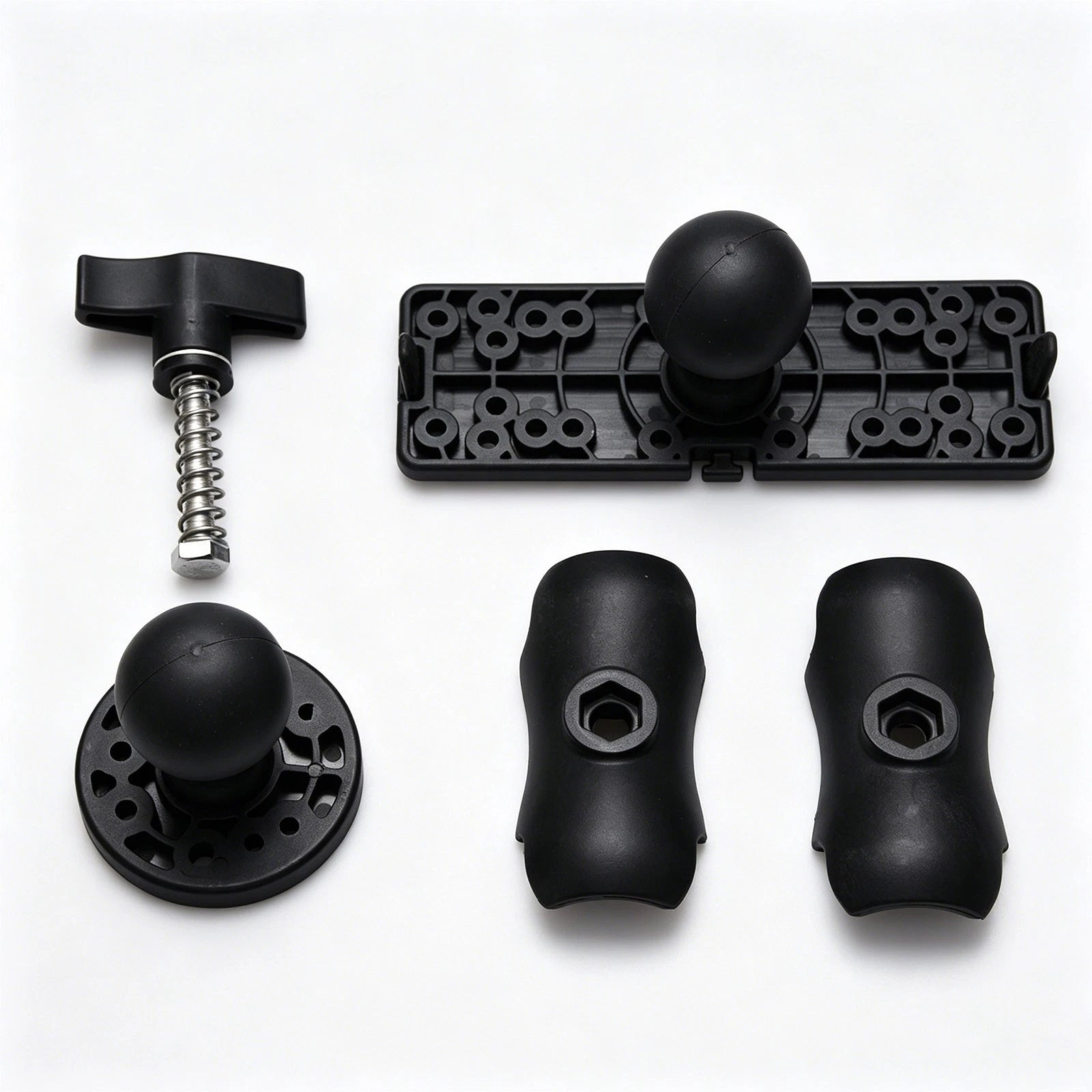 Adjustable Fish Finder Mount for Trolling 360 Quick Release for Garmin