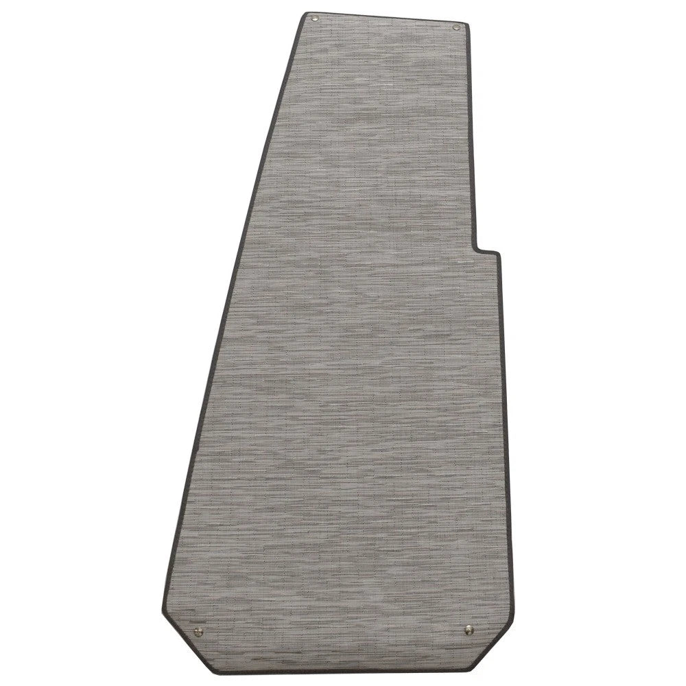 Cobalt Boat Snap-In Floor Mat 406625 - Gray - White 47 1/2 X 22 1/2