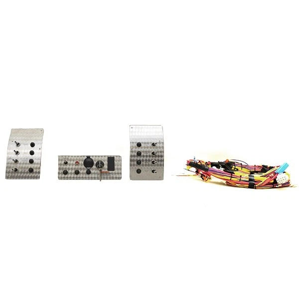 Larson Boat Dash Switch Panels 2270-1175 - Stainless Steel (set of 3)