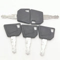 (5) Ignition Keys for JCB Volvo Mini Excavator, Loader - 3CX, 701, 45501, 14607