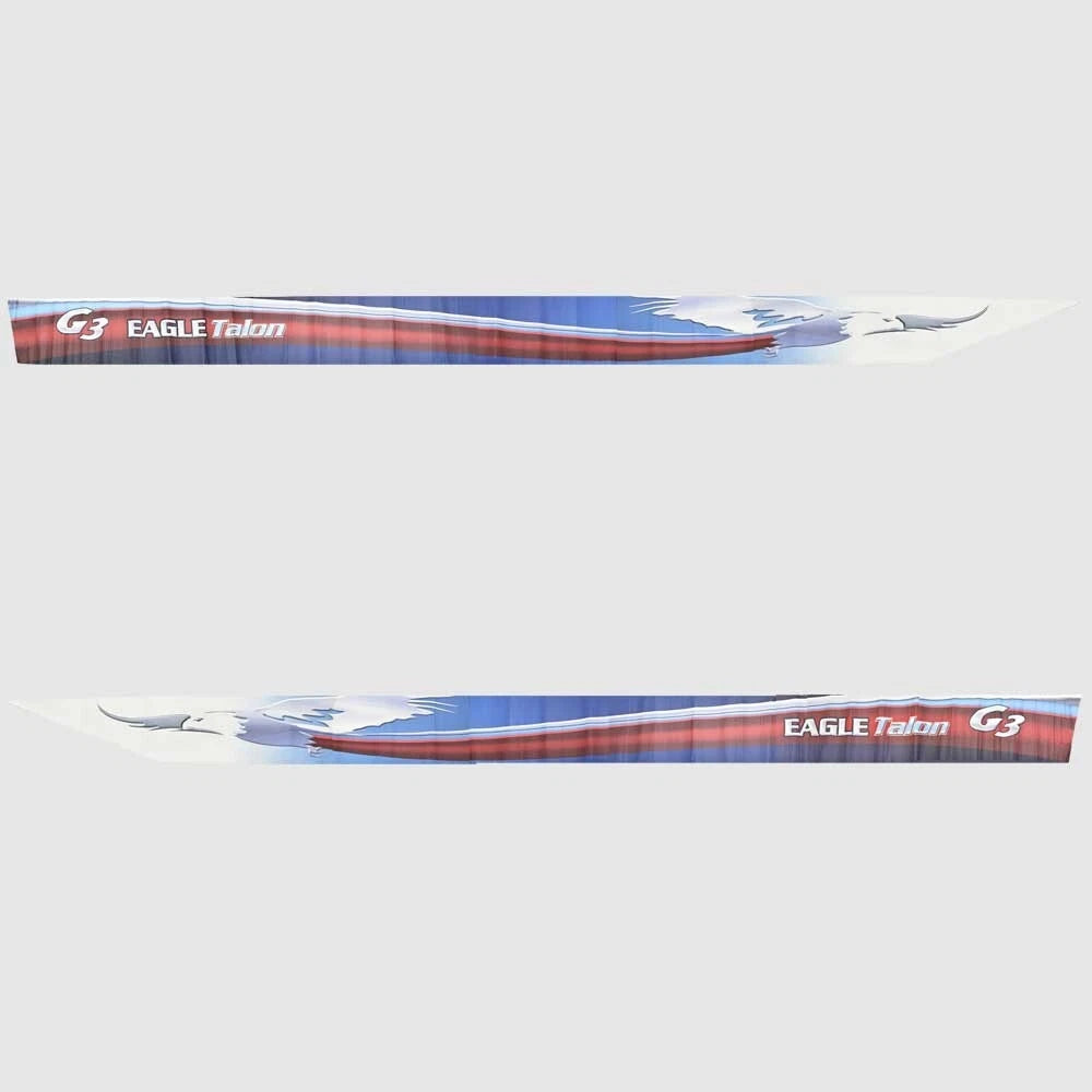 G3 Boat Graphic Decals 73405042 - Eagle Talon Blue Red (set of 2)