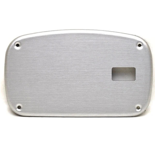 Ranger Boat Blank Switch Panel 7KE426 - 9 X 5 1/2 Inch Gray Plastic