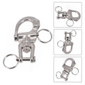 Precision Made 316 Stainless Steel Swivel Snap Shackle for Sailboat Accessories