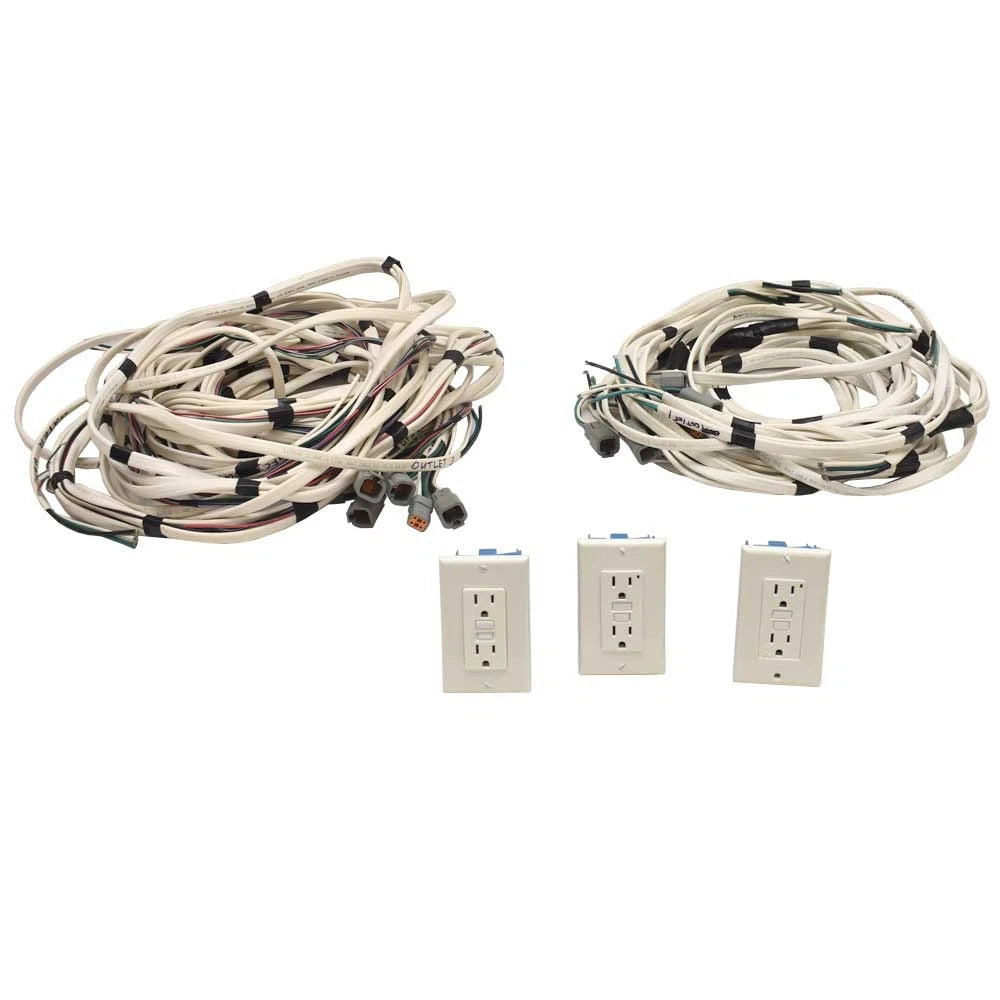Mako Boat AC Harness Outlet - 12/3 AWG 14 1/2-24 Ft (kit)
