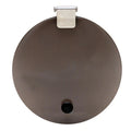 Bomar Boat Round Portlight Hatch Lens - 9 Inch Smoke Acrylic