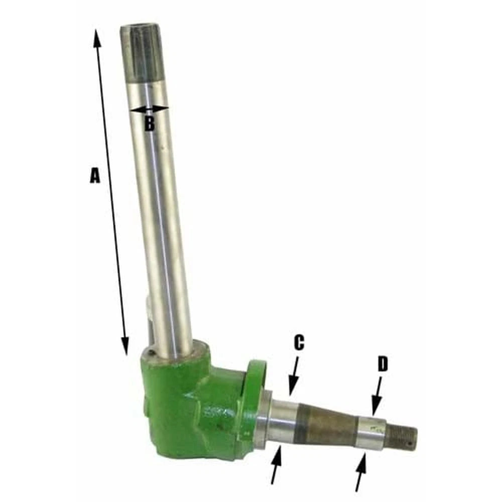 HCAR55179 Spindle, 2WD, LH or RH Fits John Deere