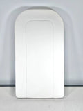 Invincible Boats, White Cushion, Hardbacking, 40in X 22in, (puncture), Plain