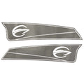 Crownline Boat Arch Decals 44770 - 20 3/4 X 4 7/8 Inch (set of 2)