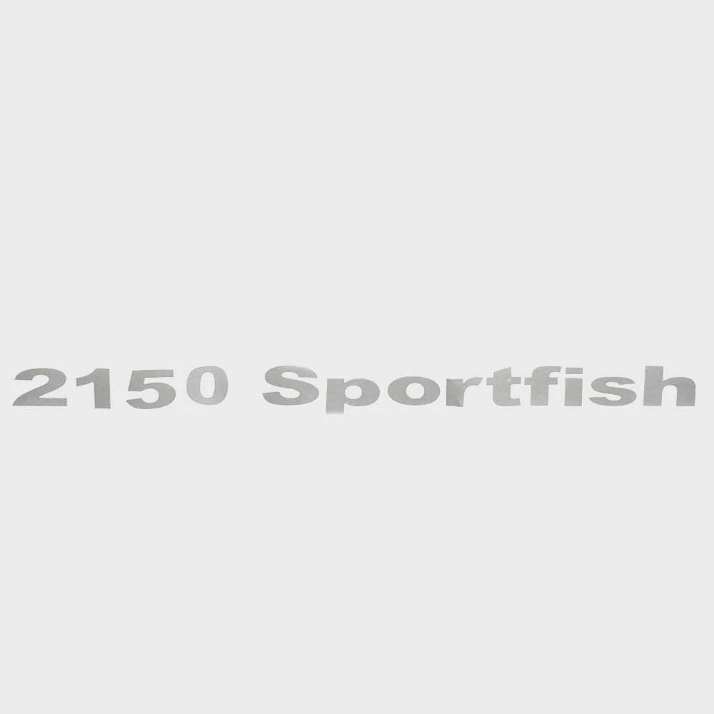 Crestliner Boat Decal 2007461 - 2150 Sportfish Metallic Silver