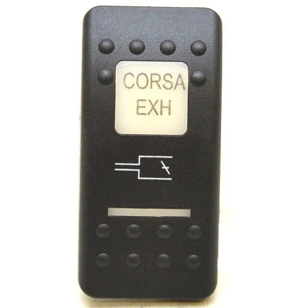 Carling Boat Rocker Switch Actuator Cover - Black Plastic 7/8 X 1 7/8 Inch