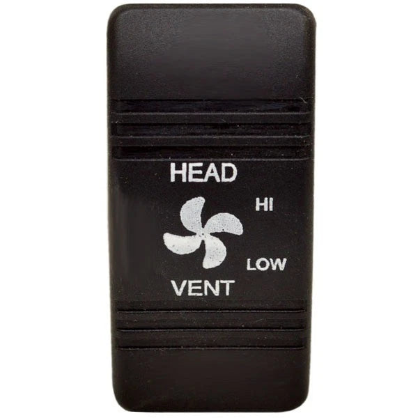 Carling Boat Rocker Switch Cover - Godfrey Head - Vent Actuator