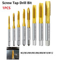 Composite Drill Screw Tap Bit M2-Metric Screw Tap Thread Tap Drill Bit