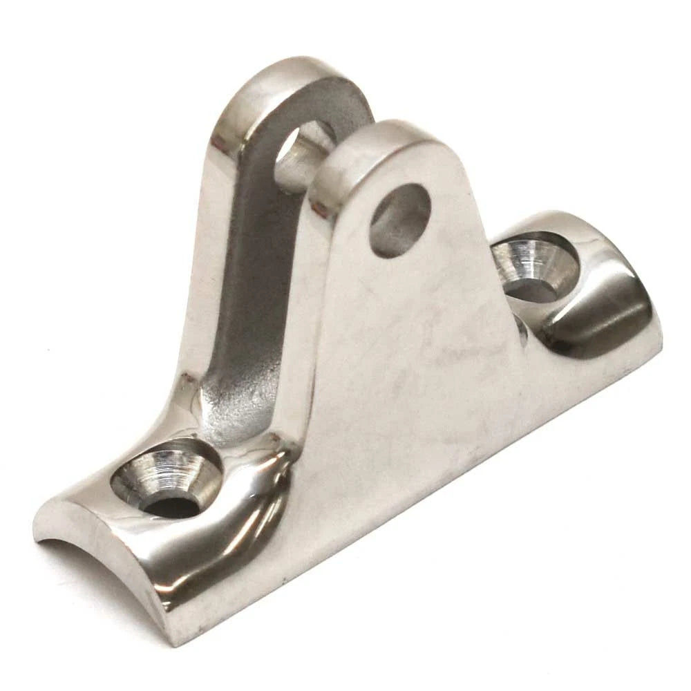 Crownline Boat Bimini Deck Hinge - Polished Stainless Steel