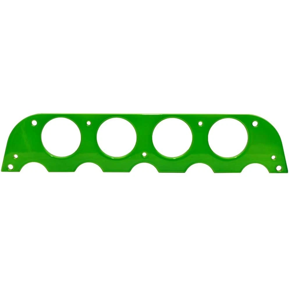 Legend Bass Boat Rod Rack Panel - Lime Green 14 1/2 X 3 Inch