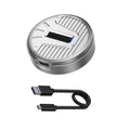 USB 3.1 Type-C M.2 NVMe SATA External SSD Enclosure 10Gbps Tool-Free Adapter
