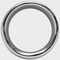 Boat Eyebrow Gauge Bezel 116854 - 3 1/4 Inch Silver Plastic