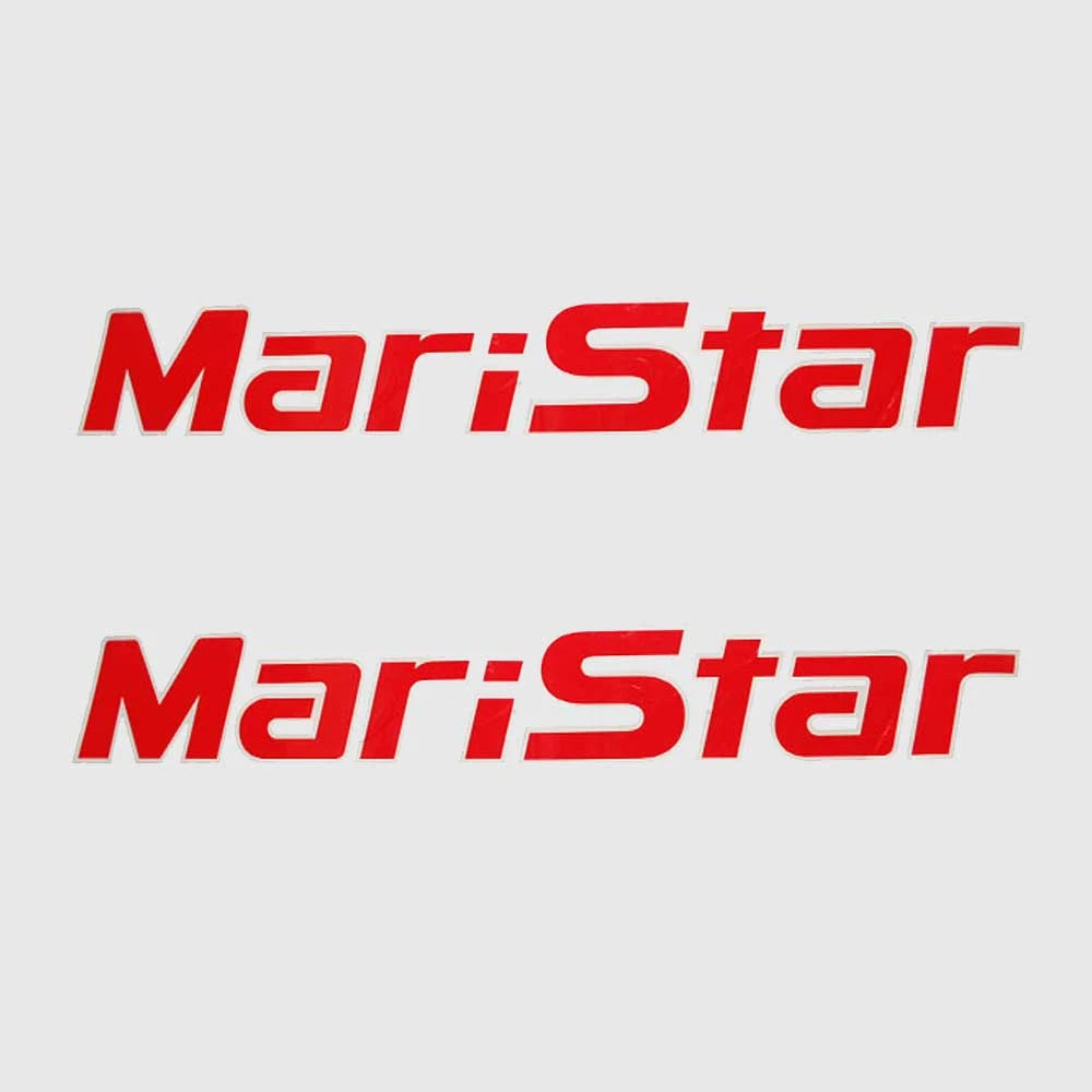 MasterCraft Boat Model Decals 758411 - MariStar Stickers (pair)