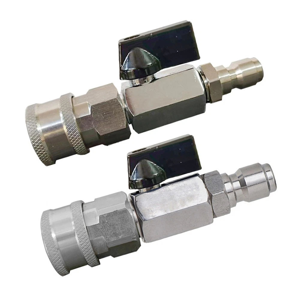 Compact and Efficient 38in High Pressure Washer Ball Valve Adapter Kit