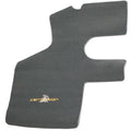 Centurion Cyclone Boat Cockpit Mat M681 - Gray Carpet Embroidered Logo