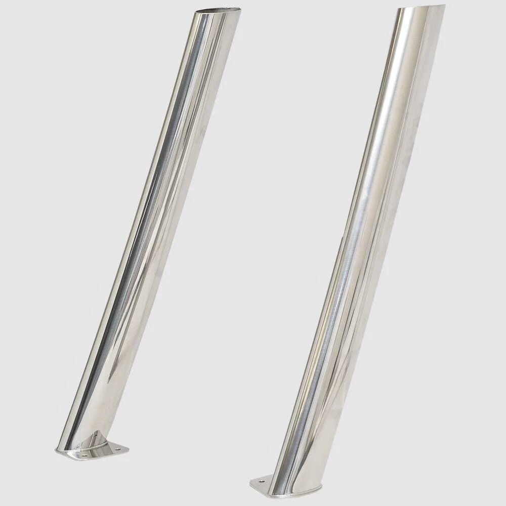 Tiara Boat Windshield Frame Rails 5320164 - 5320165 - Z6 Nitro (2PC)
