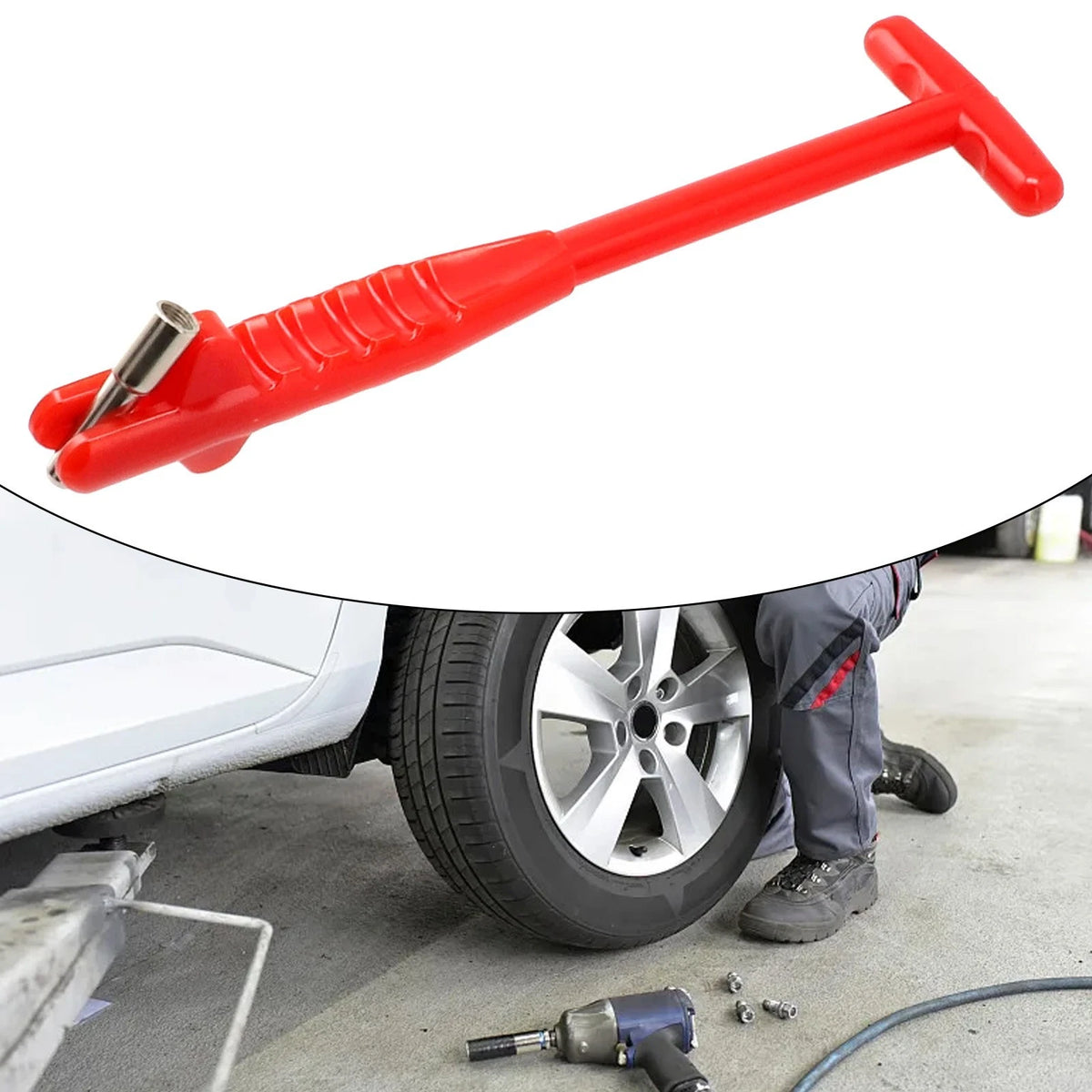 For Quick Removal Tire Valve Stem Puller Installation Tool 1Pieces Auto Metal