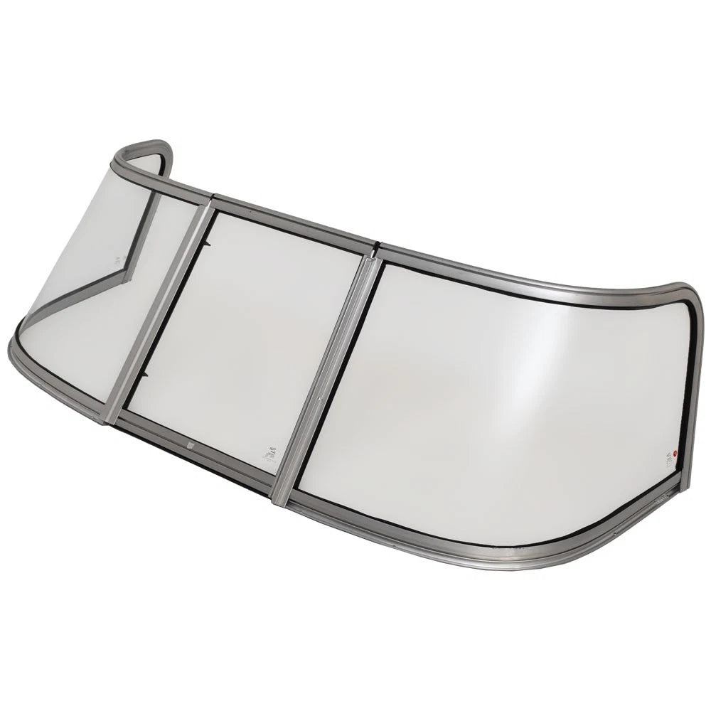 Crestliner 1600 Vision Boat Windshield - 75 Inch Glass (set of 3)