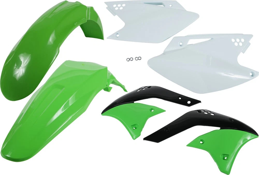 ACERBIS Plastic Body Kit for Kawasaki KX250F 2006-2008 Offroad Green