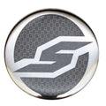 Supreme Boat Steering Wheel Decal U3646201 - Raised Pewter Silver