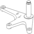 Bellcrank AR91812 Fits John Deere 2440 2640