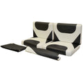 Alumacraft Boat Seat Cushion Set 22140008100 - White Gray (6 PC)