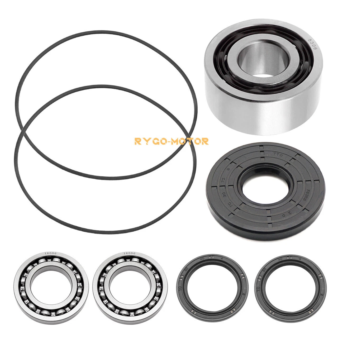 Front GearCase Differential Bearing & Seal Kits for Polaris Ranger 1000 XP/Crew
