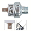 Adjustable Air Compressor Pressure Switch with Threaded Valve (170 200 PSI)