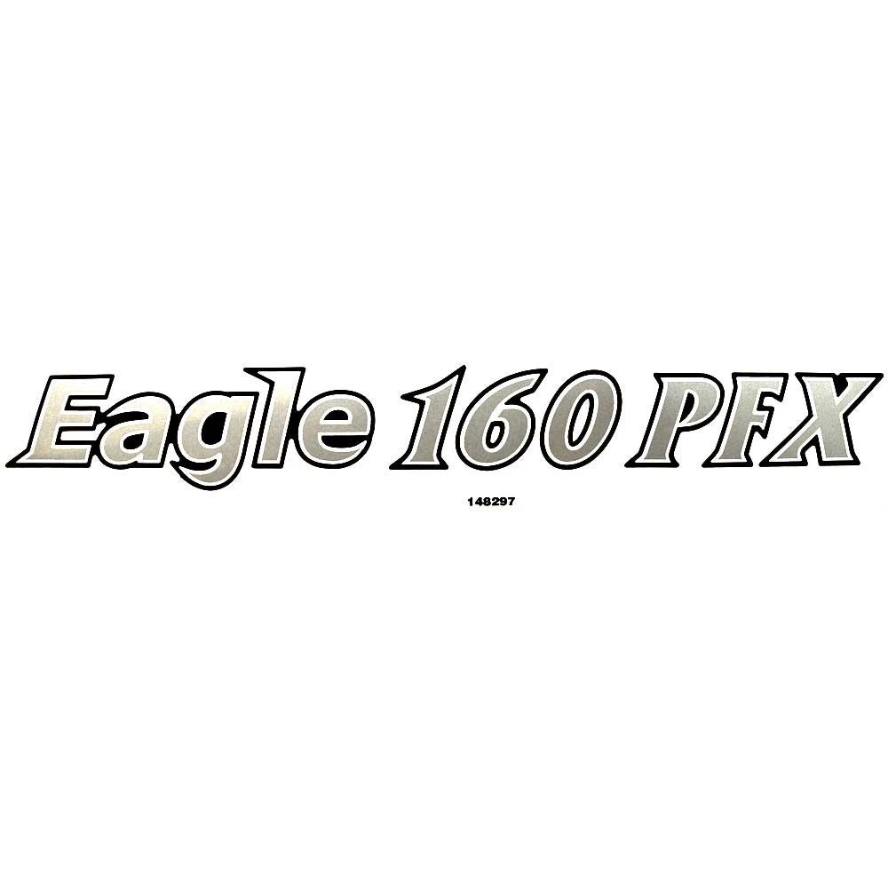 G3 Boat Eagle 160 PFX Decal - Silver Black Sticker