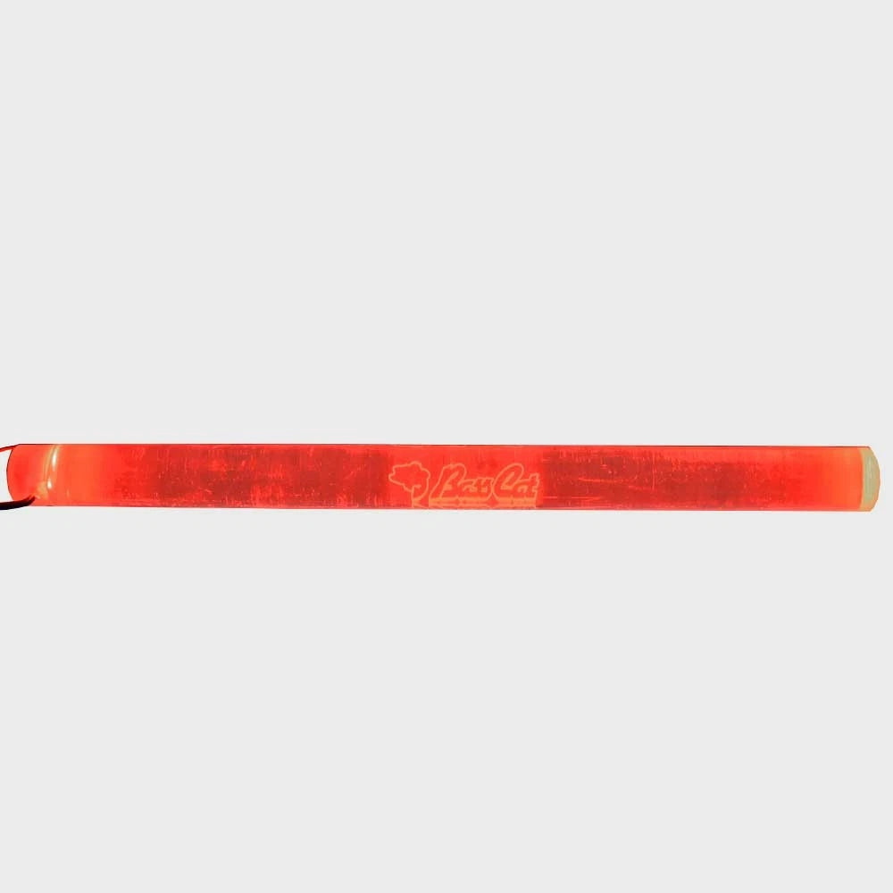 Bass CAT Boat Illuminated Handrail - Red 1 1/4 X 16 3/4 Inch with Logo (STBD)