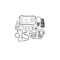 Conversion Gasket Set Fits Case/Internati Onal Harvester Replaces 145352A1