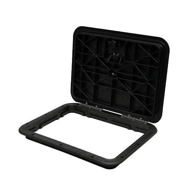 IPS Boat Deck Hatch 520-209 - 13 X 17 Inch Black