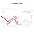 31-1695680 Head Countershaft Drive Belt Made for Mpl Moline Tractor Models