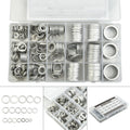 450* Oil Drain Crush Aluminum Gaskets Washer Assortment Tool Set with Box UK