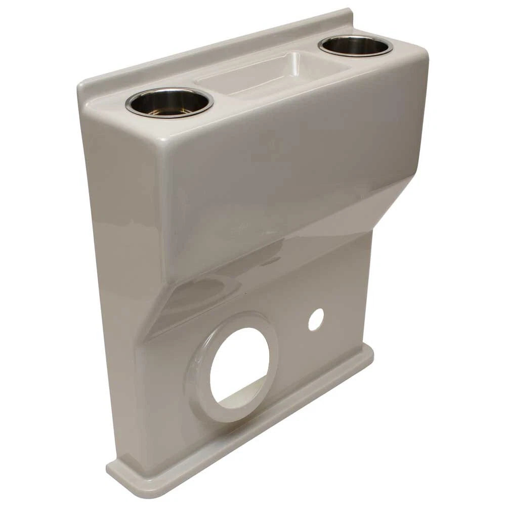 G3 Boat Side Panel 73427371 - with Cup Holders 24 Inch Gray Plastic