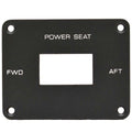 Tiara Boat Blank Panel 3255800 - Power Seat 3 1/2 X 2 3/4 Inch Aluminum