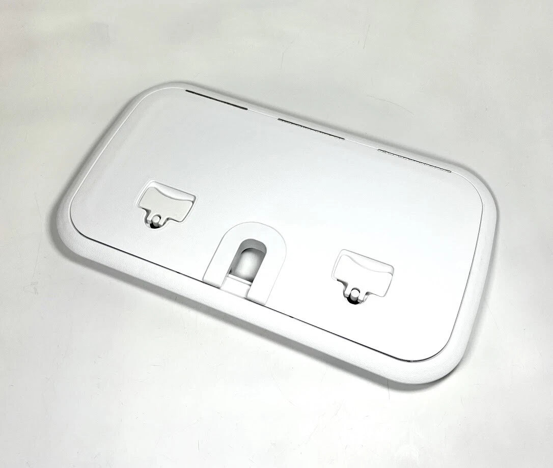 Jim Black 11in X 19in, Anchor Rope Hatch, Deck Lid, Polar White, OEM