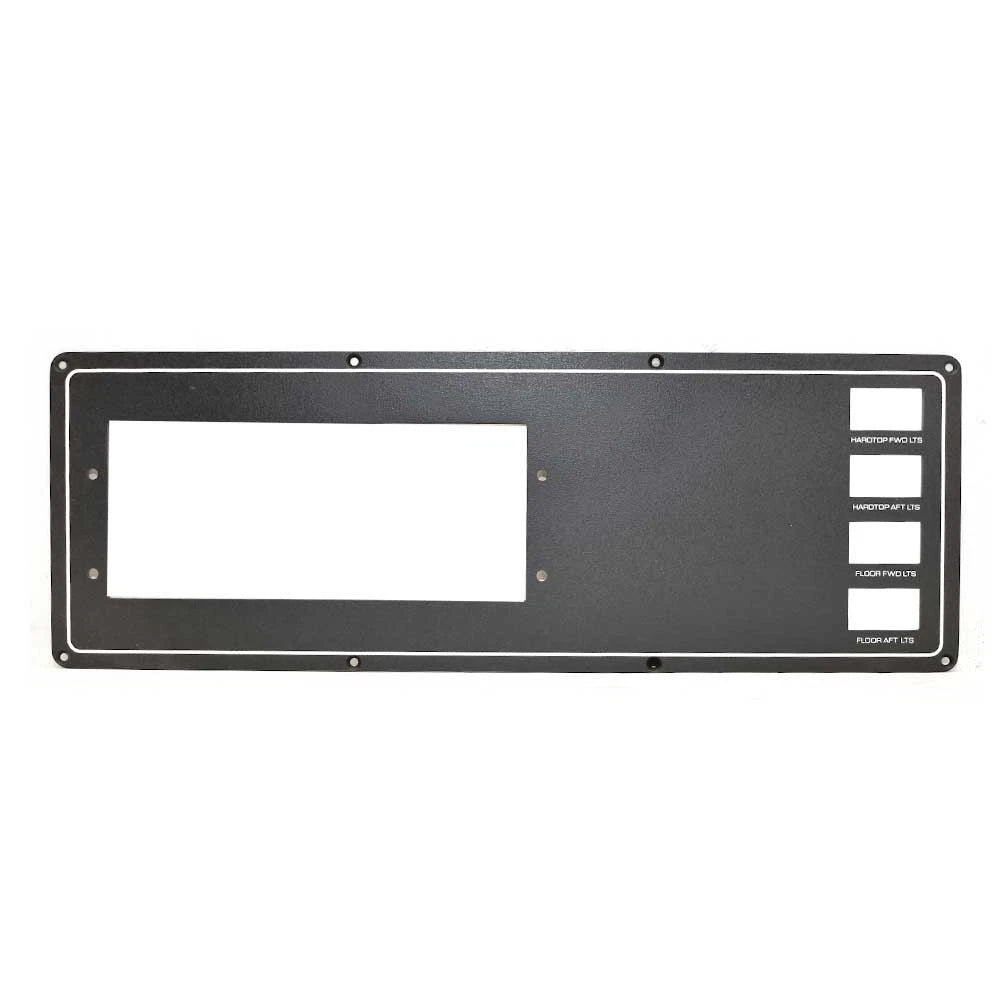 Tiara Boat Blank Electrical Panel S2-325995 - 18 1/4 X 6 3/8 Inch