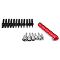 Watch Crown Tube Removal & Installation Tool Pusher Battery Case with Nozzles