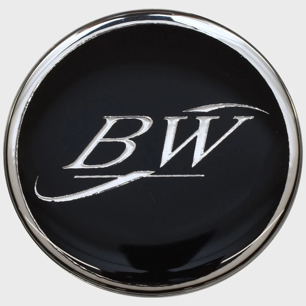Blue Wave Boat Raised Steering Wheel Decal 1093-147605-01 - Black