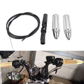 Chrome Internal Throttle Assembly 1" Motorcycle Grip Fit Harley Chopper Bobber