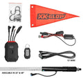 XK GLOW XKMAX RGBW Whip Kit 2 Pc 32 In. ATV/UTV LED Light Accessories