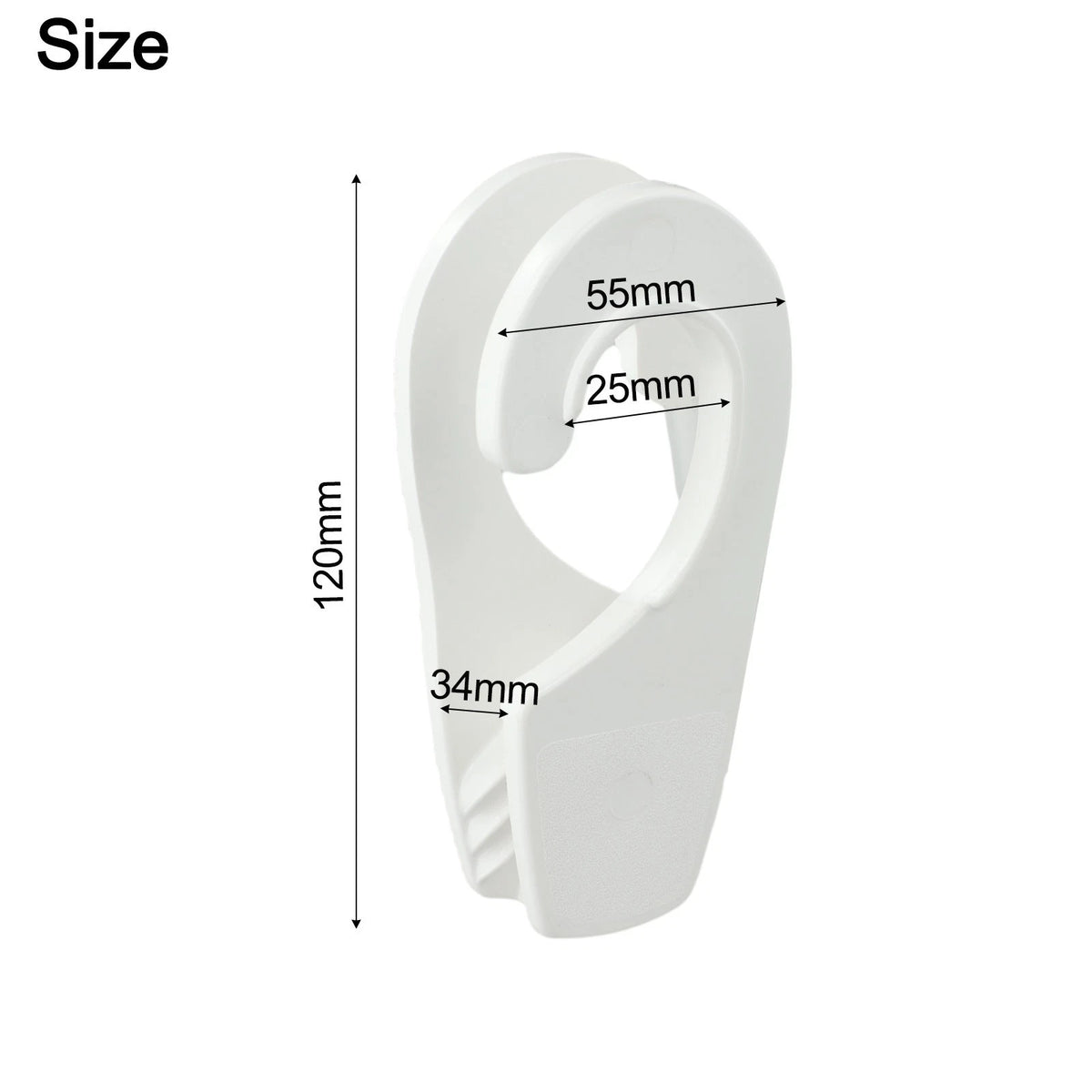Quick Adjust 25mm Hook for Boat Fender Hanger with Reliable Performance